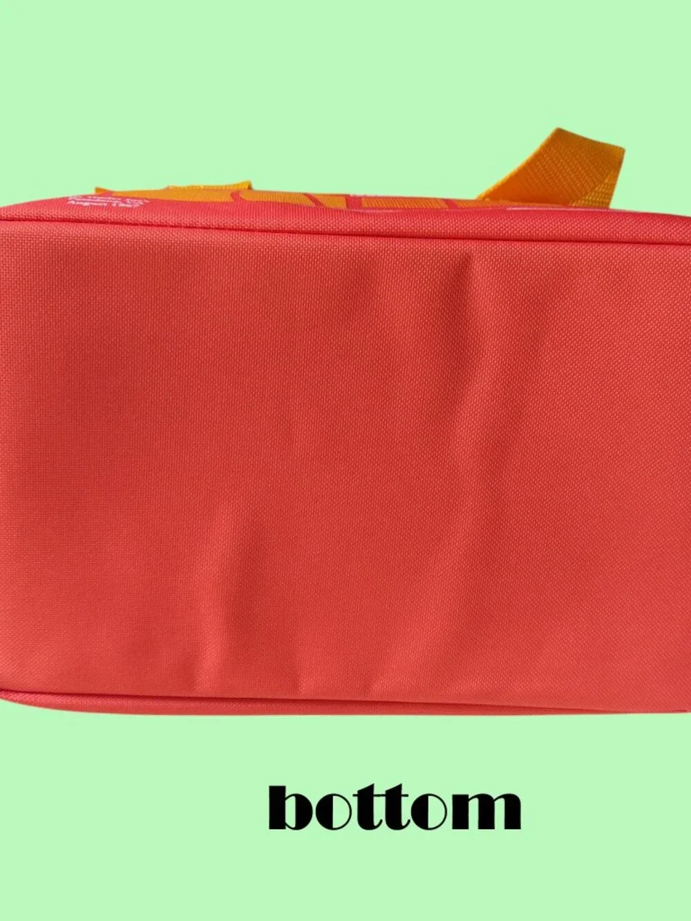 Trader Joe's Mini Insulated Reusable Orange Bag 1.5 Gallon Lunch Travel NWT